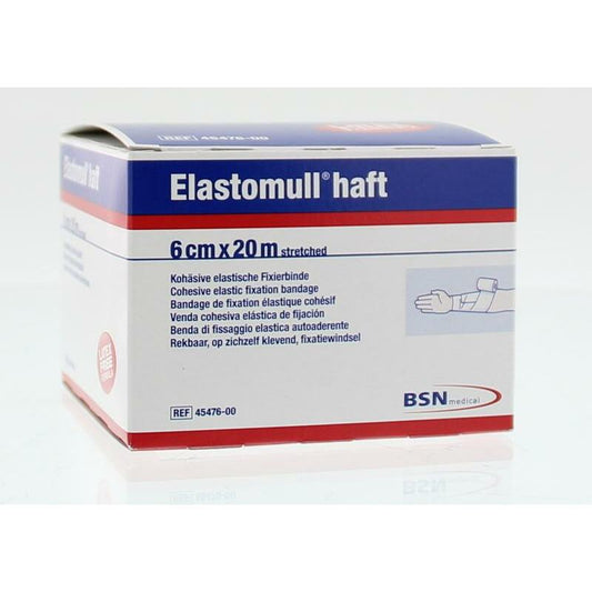 Elastomull Haft 20 m x 6 cm 45476 beige/wit 1st