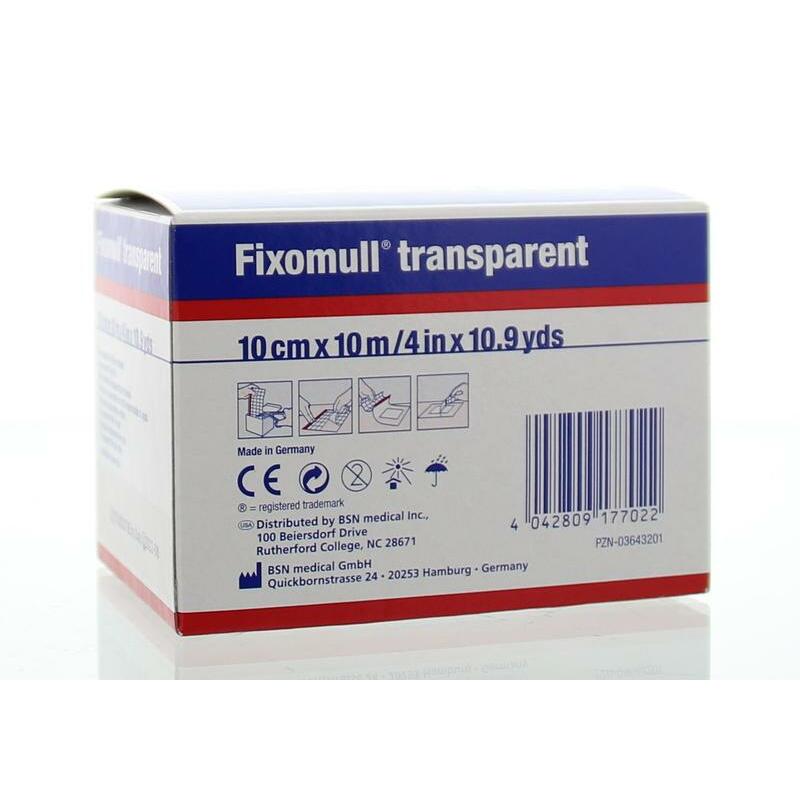 Fixomull Transparent 10m x 10cm 7221601 1st