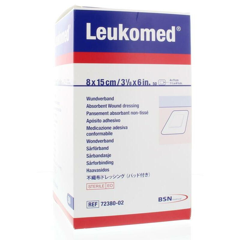 Leukomed 8.0 x 15 cm steriel 50st