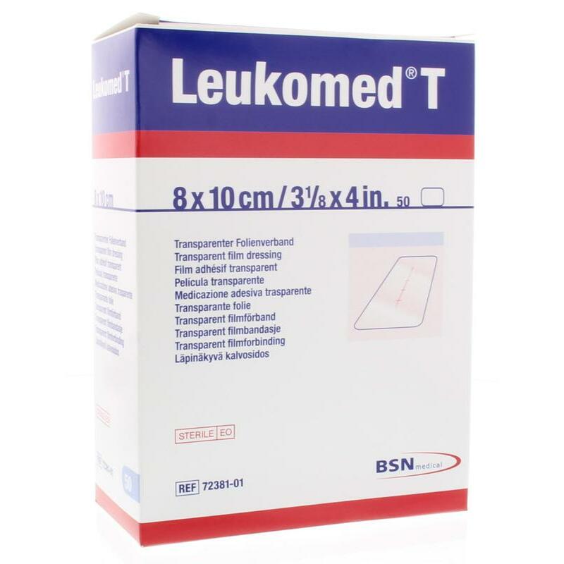 Leukomed T 8.0 x 10 cm steriel 50st