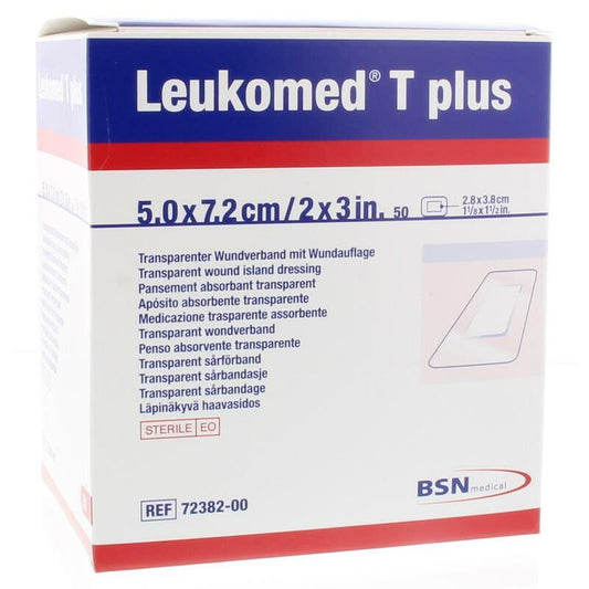 Leukomed T plus 7.2 x 5 cm 50st