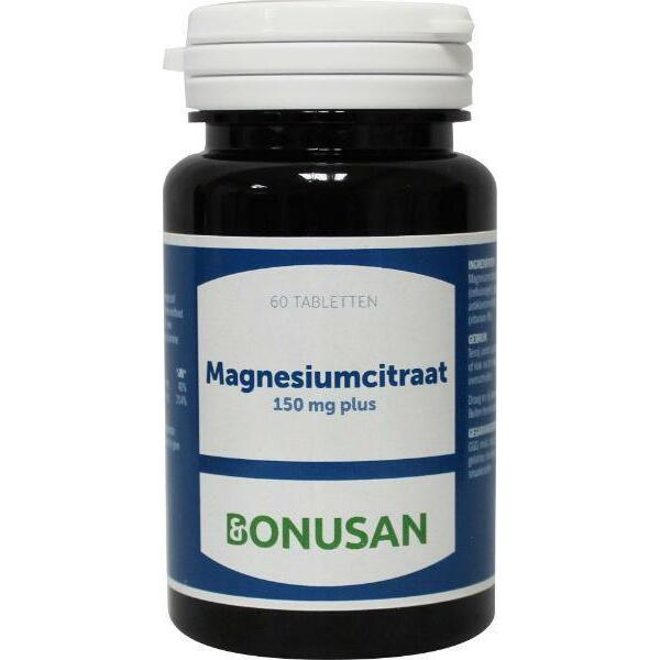 Bonusan Magnesiumcitraat 150 mg plus 60tb