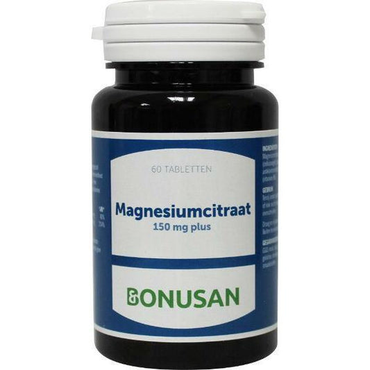 Bonusan Magnesiumcitraat 150 mg plus 60tb