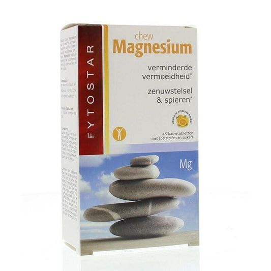 Fytostar Magnesium chew kauwtabletten 45kt