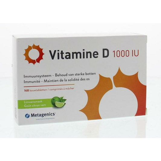 Metagenics Vitamine D 1000IU 168tb