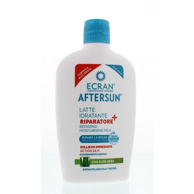 Ecran Aftersun melk hydraterend & kalmerend aloe vera 400ml