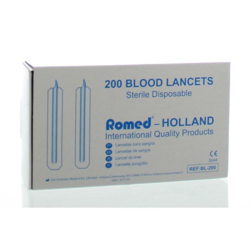 Romed Bloedlancetten BL-200 200st