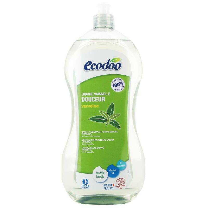 Ecodoo Afwasmiddel vloeibaar zacht verbena bio 1000ml