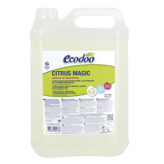 Ecodoo Schoonmaakmiddel citrus navul jerrycan bio 5000ml