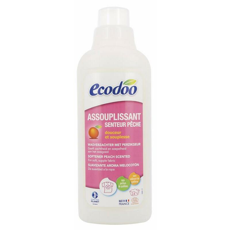 Ecodoo Wasverzachter perzik bio 750ml