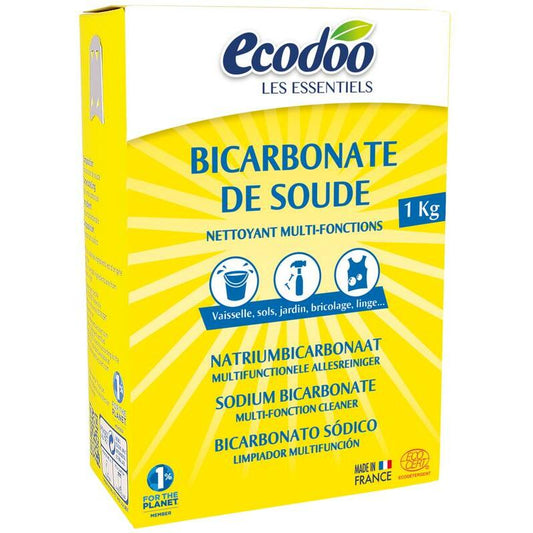 Ecodoo Zuiveringszout natrium bicarbonaat bio 1000g