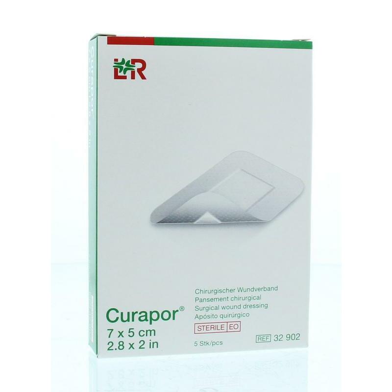 Curapor Wondpleister 7 x 5 cm steriel 5st