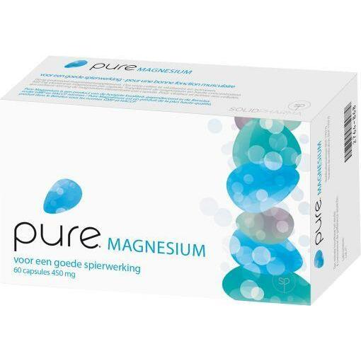 Pure Magnesium 450 mg 60ca