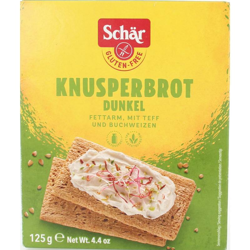Dr Schar Knusperbrot dunkel 125g