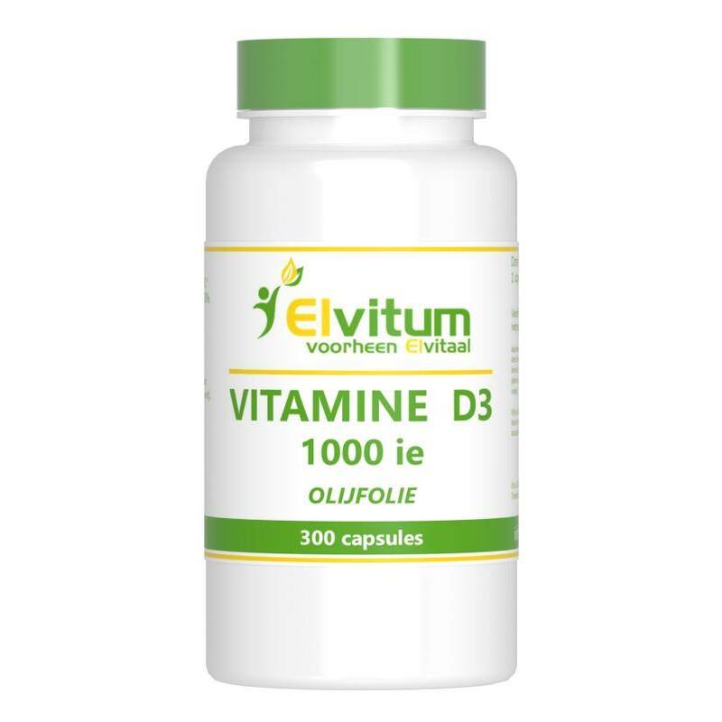 Elvitaal/elvitum Vitamine D3 1000IE 25 mcg 300ca