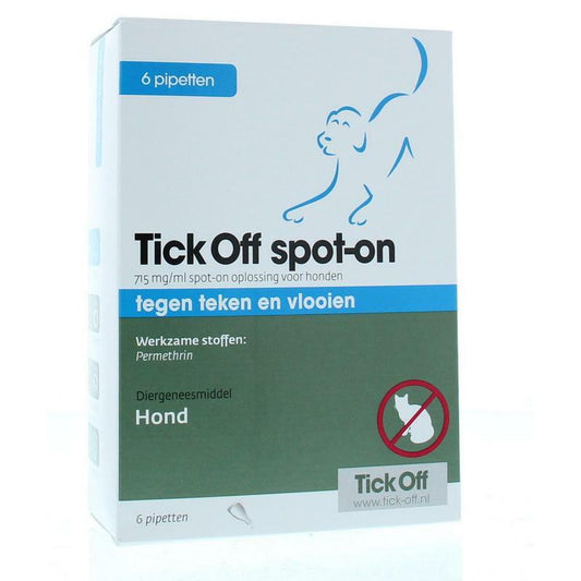 Exil Tick off knijpampul hond 1 ml 6x1ml