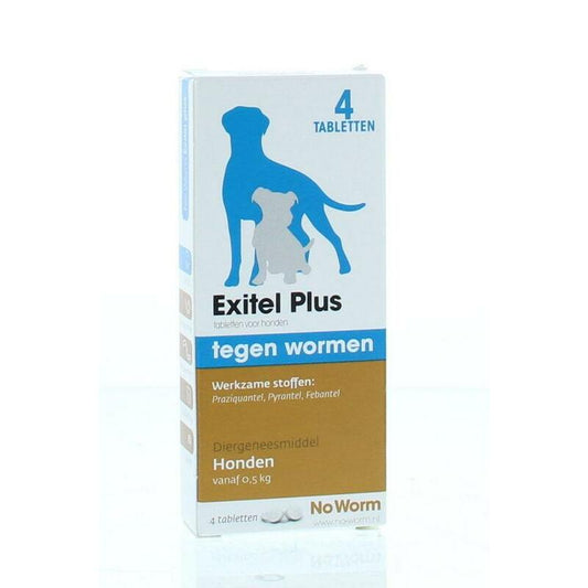 Exitel No worm hond medium 4tb