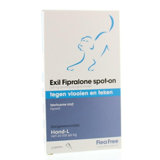 Exil Fipralone spot on hond large 3st