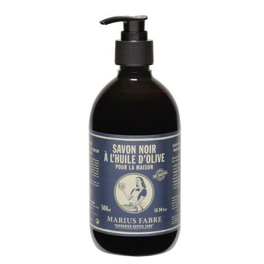 Marius Fabre Savon noir zwarte zeep met pomp 500ml