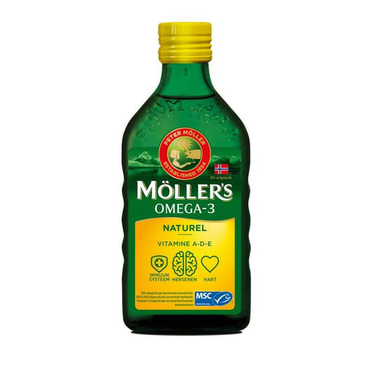 Mollers Omega-3 levertraan naturel 250ml