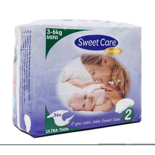 Sweetcare Premium mini maat 2 3-6kg 36st