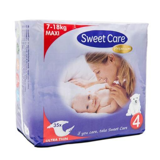 Sweetcare Premium maxi maat 4 7-18kg 35st