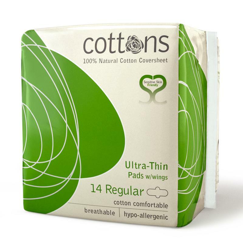 Cottons Maandverband ultradun regular 14st