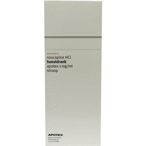Apotex Noscapine 1mg/ml siroop 300ml