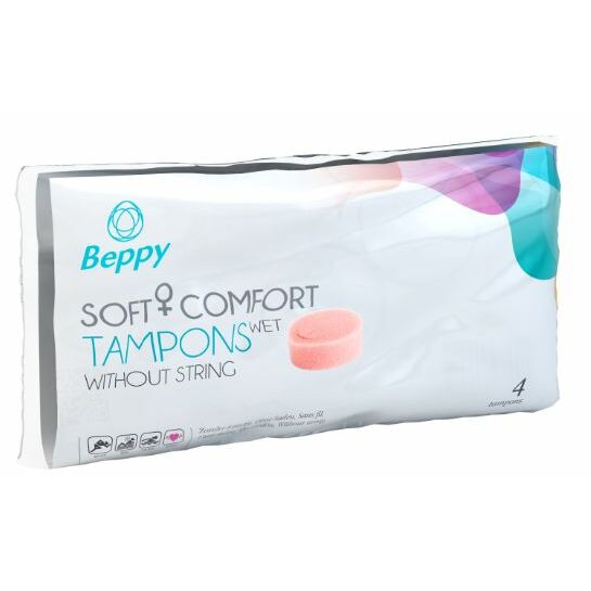 Beppy Soft+ comfort tampons wet 4st
