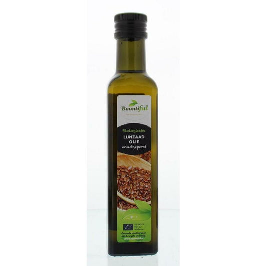 Bountiful Lijnzaadolie bio 250ml