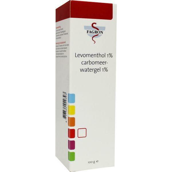 Fagron Levomenthol 1% carbomeer D & B 100g