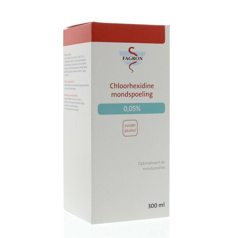 Fagron Chloorhexidine mondspoeling 0.05% 300ml