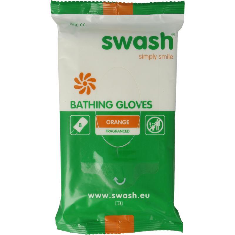 Smove Swash washandje gold vochtig 8st