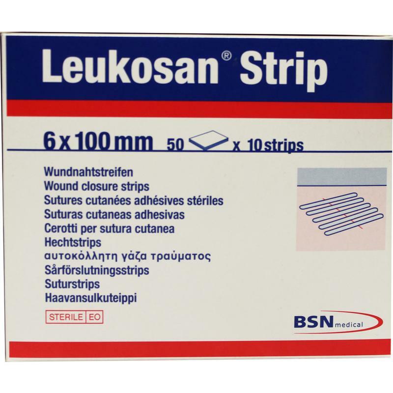 BSN Leukosan strip steriel 6 x 100mm 500st