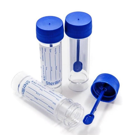 Brocacef Faecespotje ps + schepje 30 ml 30st