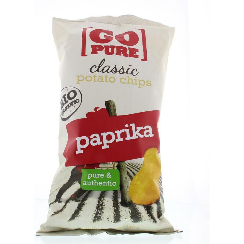 Go Pure Chips paprika bio 125g