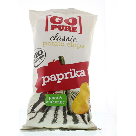 Go Pure Chips paprika bio 125g