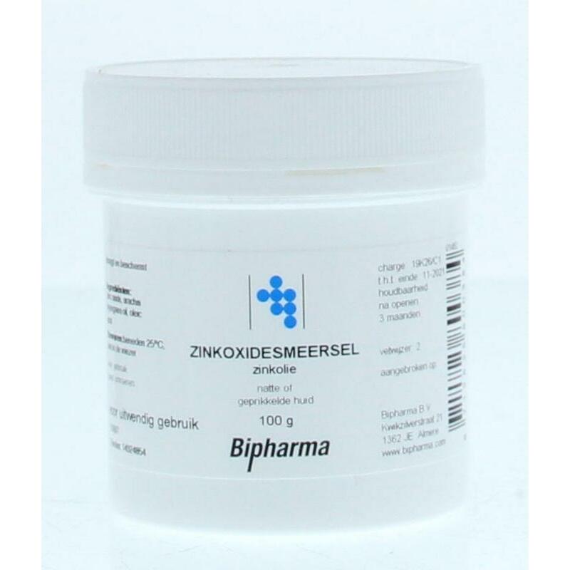 Bipharma Zinkoxidesmeersel zinkolie 100g