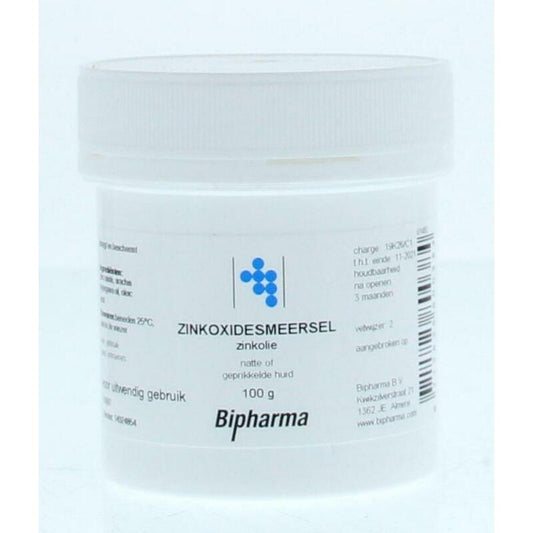 Bipharma Zinkoxidesmeersel zinkolie 100g