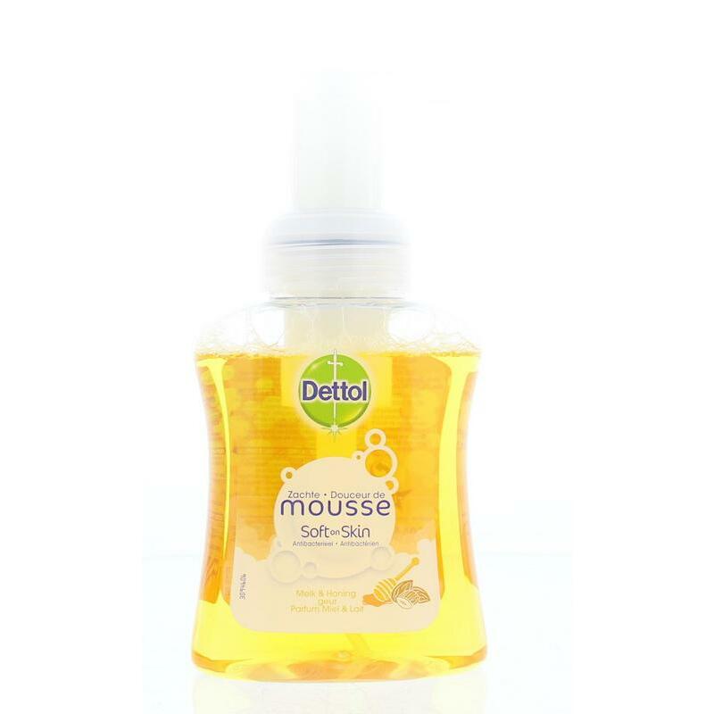 Dettol Mousse melk & honing 250ml