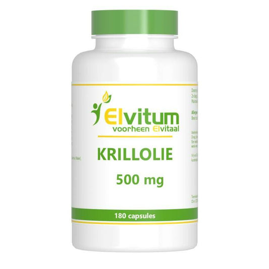 Elvitaal/elvitum Krill olie 500 mg 180ca