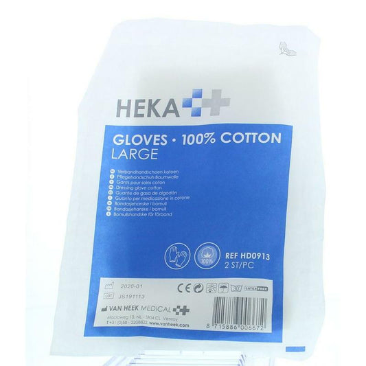 Heka Verbandhandschoen large 2st