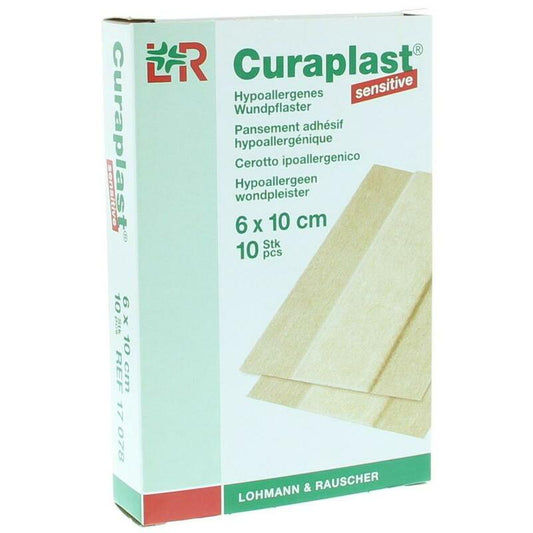 Curaplast Wondpleister sensitive 10 cm x 6 cm 10st