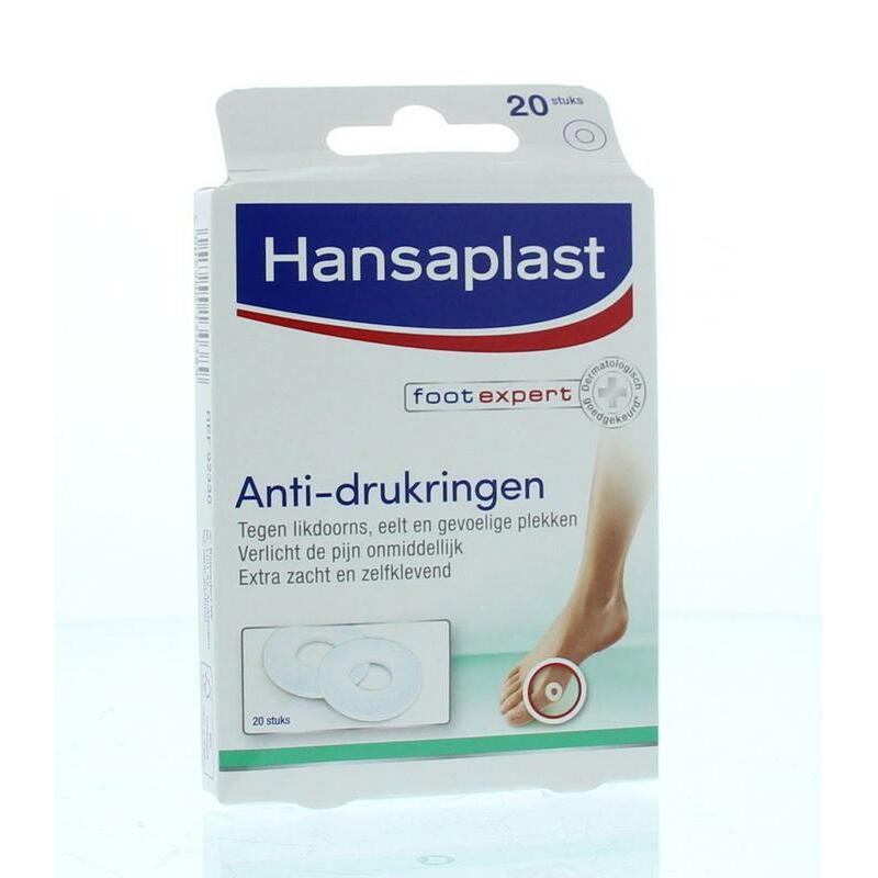 Hansaplast Voet anti-drukring likdoorn en eelt pleister 20st