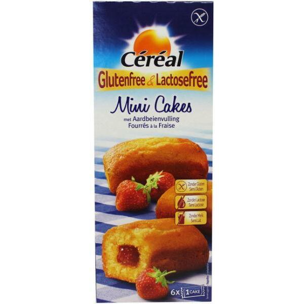 Cereal Aardbei cakeje glutenvrij 210g