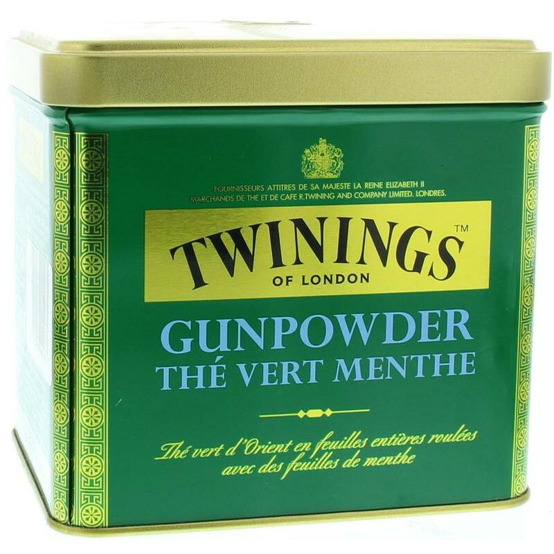 Twinings Gunpowder blik mint 200g