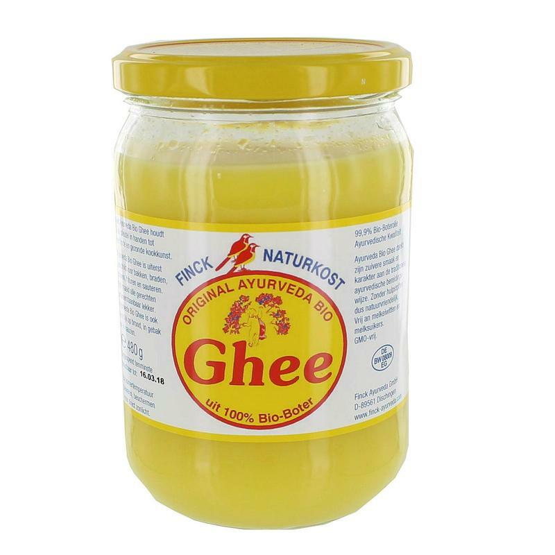 Ghee Finck naturkost geklaarde boter bio 480g