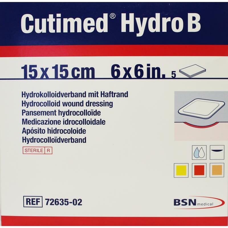 Cutimed Hydro B 15 x 15cm 5st