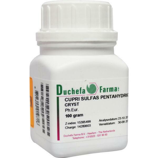 Duchefa Koper sulfaat crystal 100g