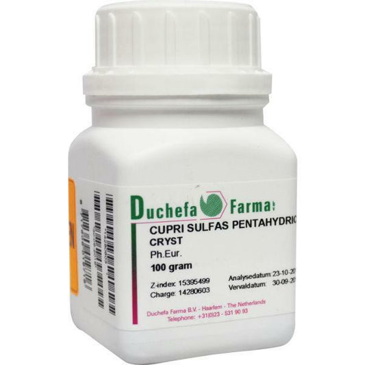 Duchefa Koper sulfaat crystal 100g